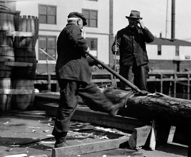 Waterfront scene, May 1938