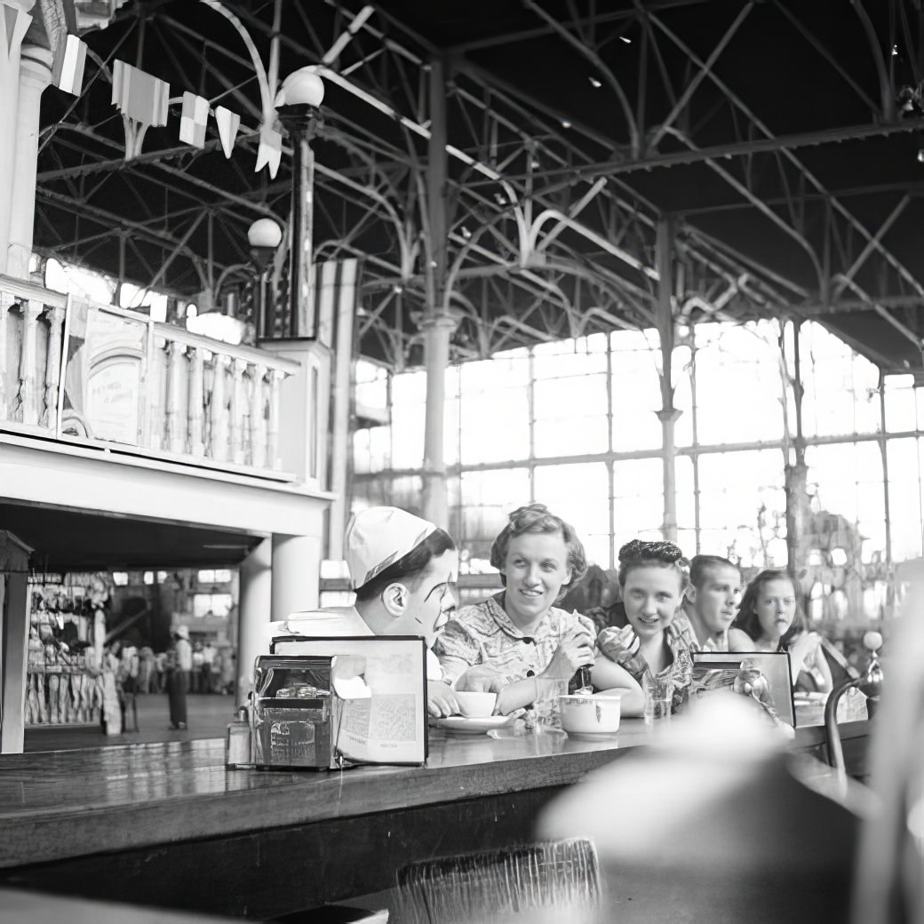 Lunch counter, July 1939