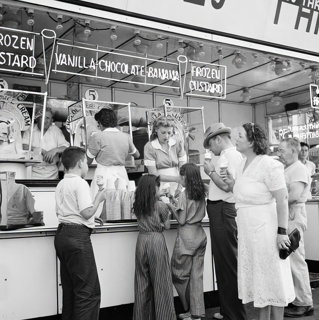 Frozen custard, 1939.