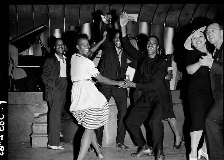 Jitterbugging in Harlem, 1939.