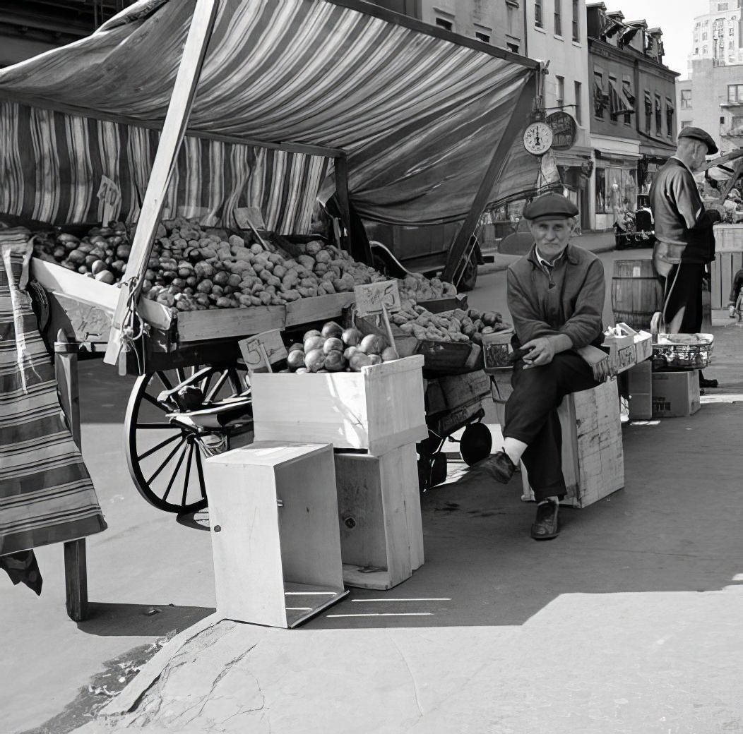 Pushcarts, 1938.