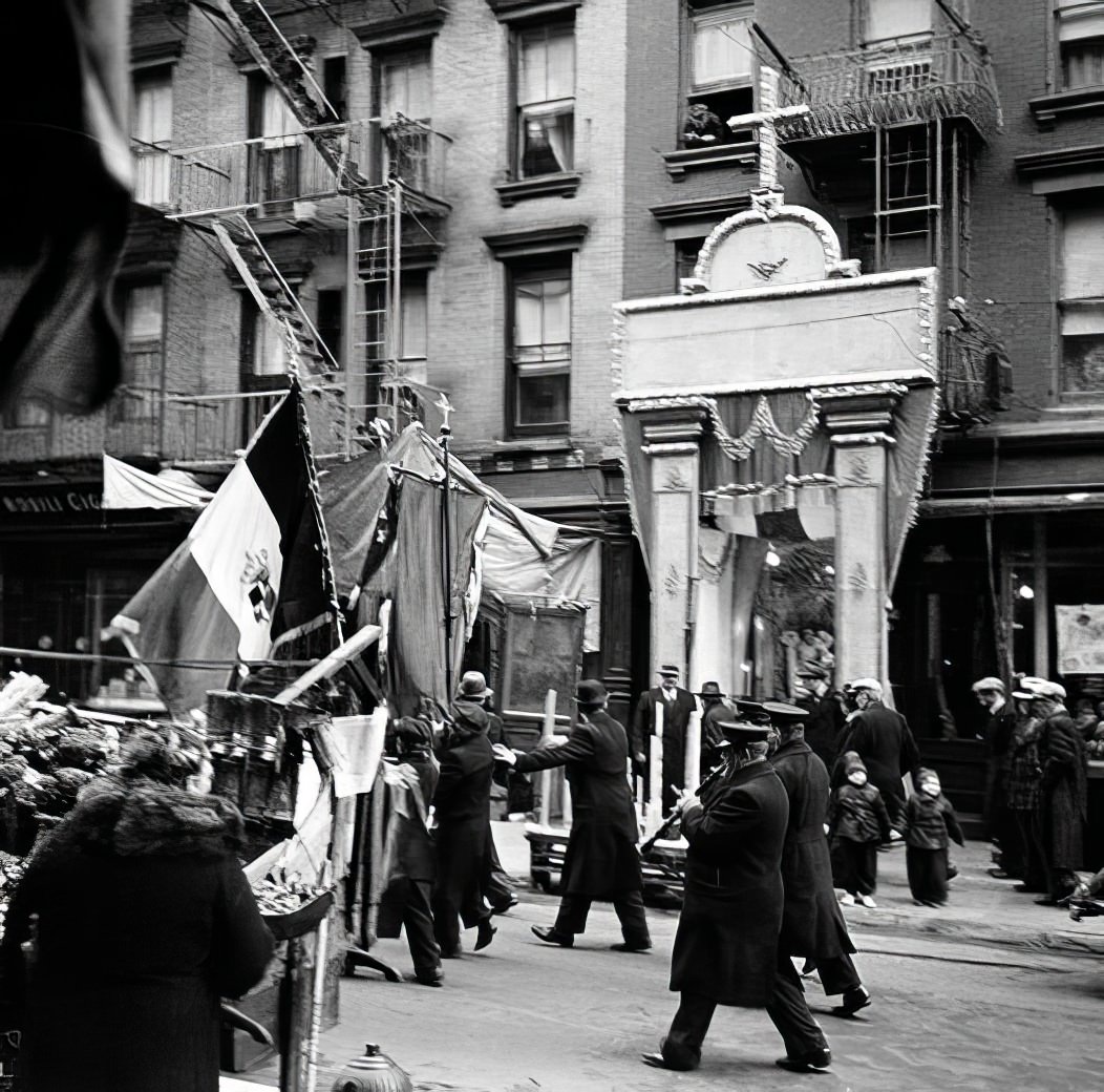 A parade, 1935.