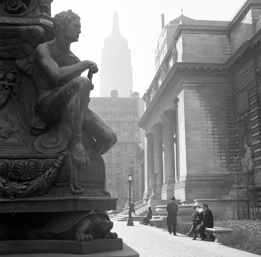 New York Public Library, May 1937.