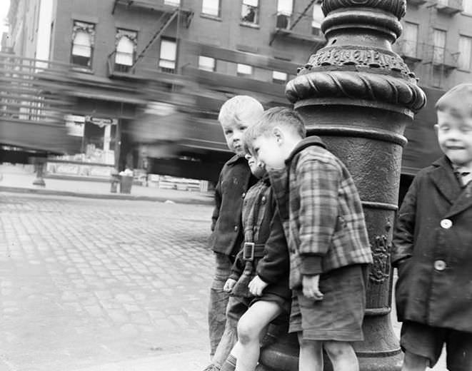 Little boys, 1936.