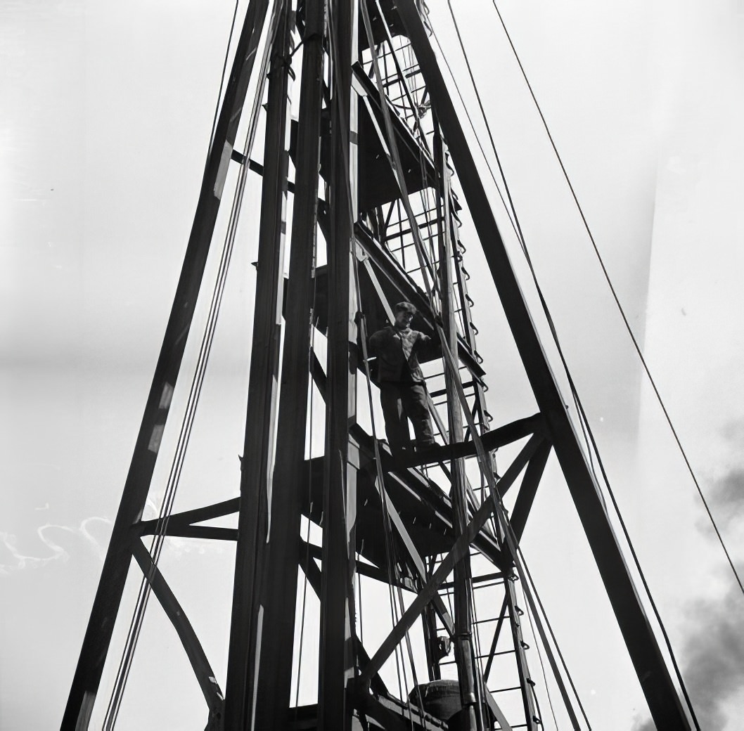 Waterfront scene, May 1937.