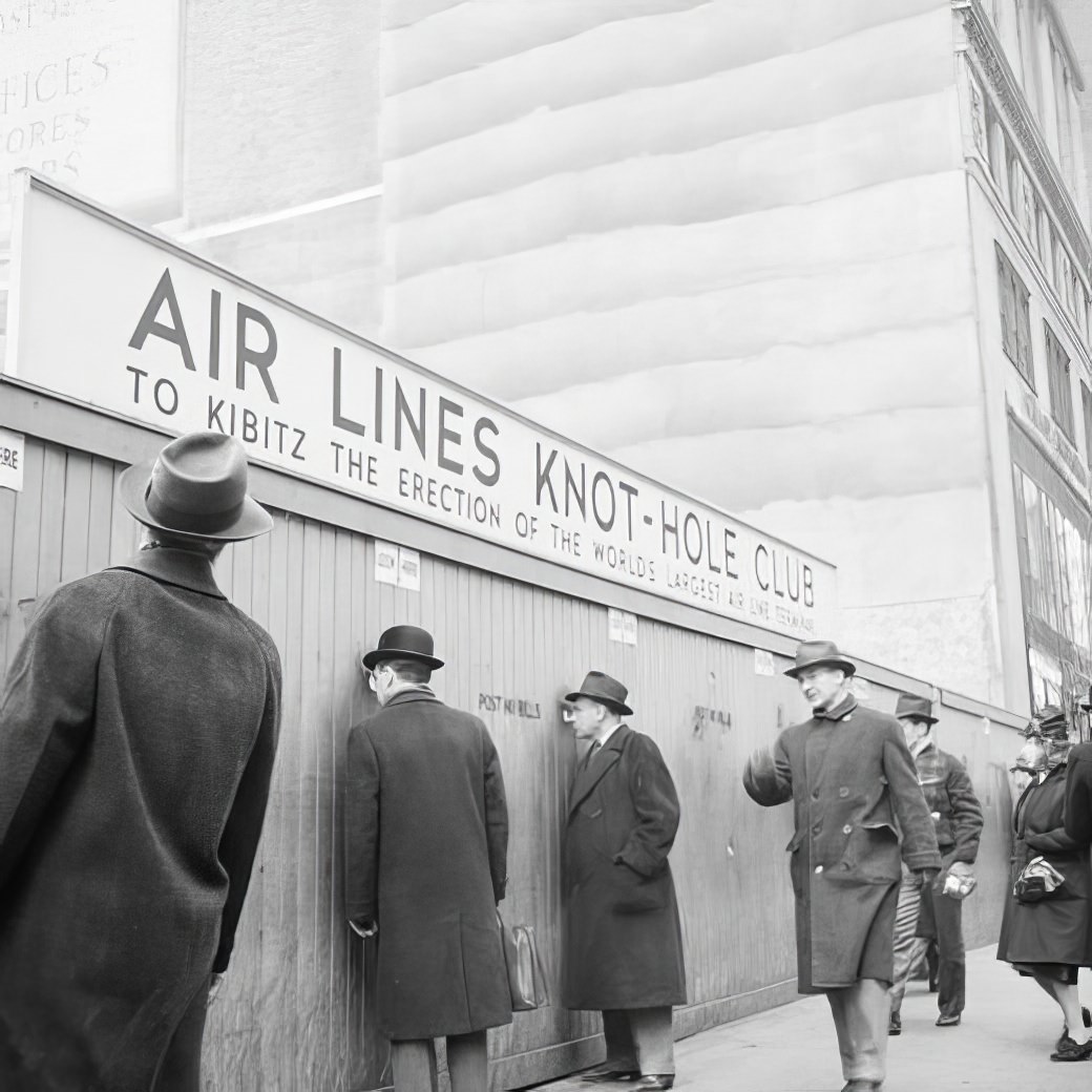 Air Lines Knot Hole Club, 1940.