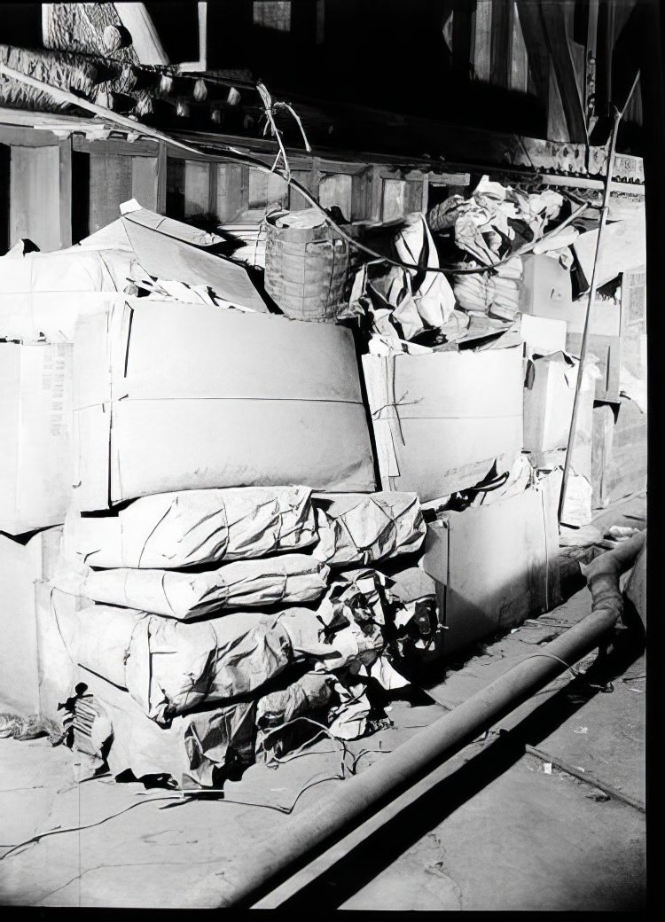 Heaps of garbage, 1936.