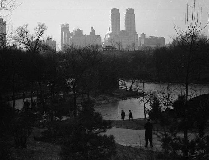 Central Park, circa 1935.