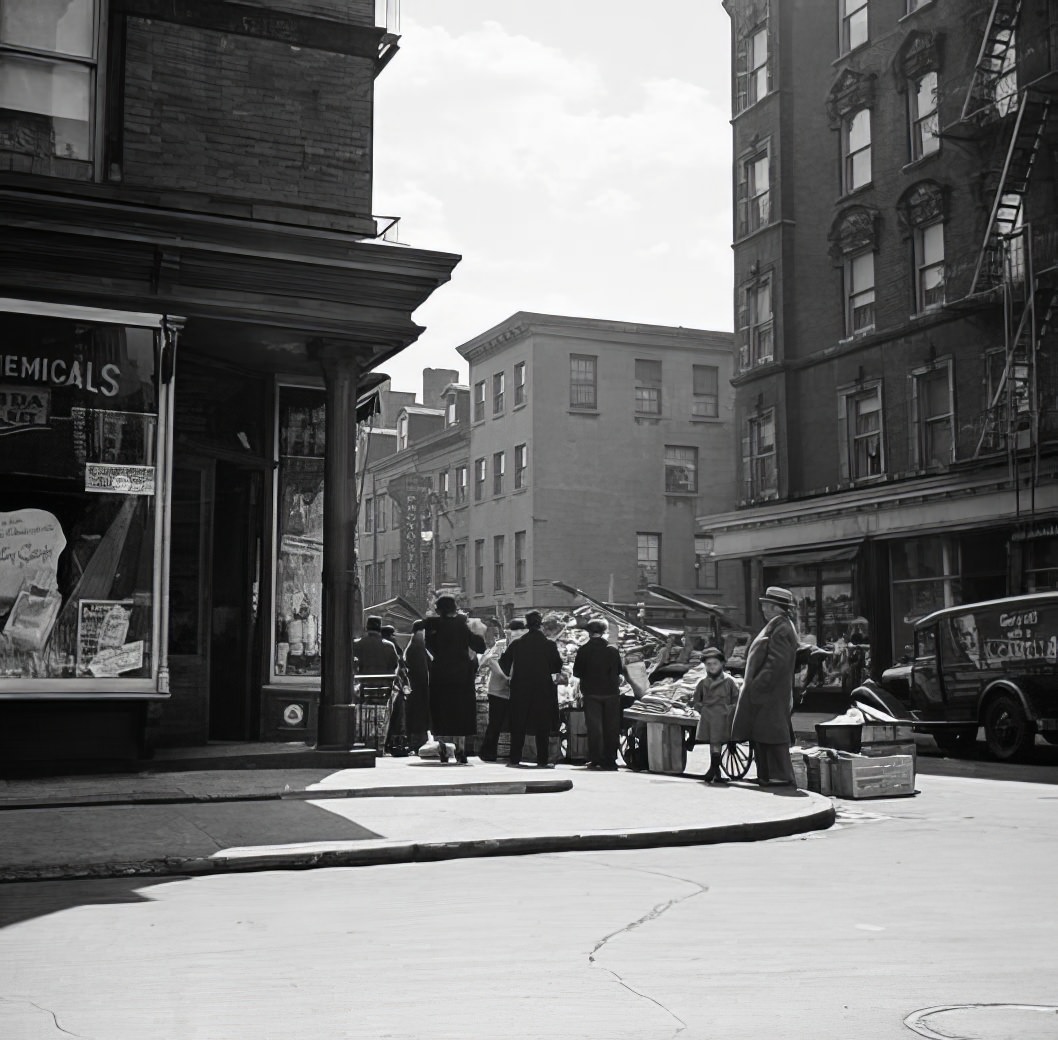 Market, circa 1935.