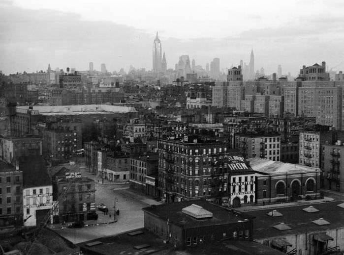 Manhattan, circa 1935.