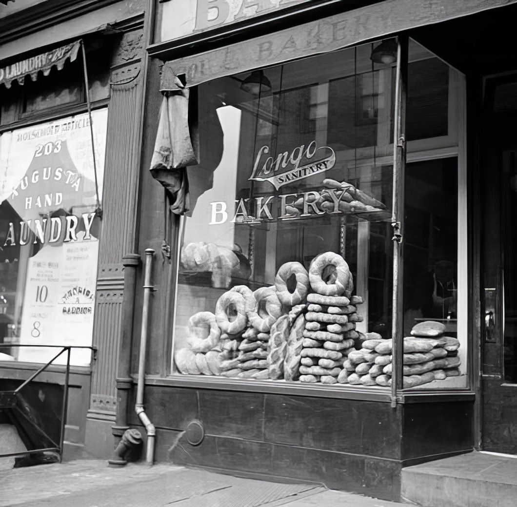 Longo Sanitary Bakery, circa 1935.