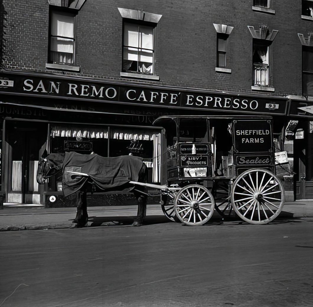 San Remo Caffe Espresso, 1937.