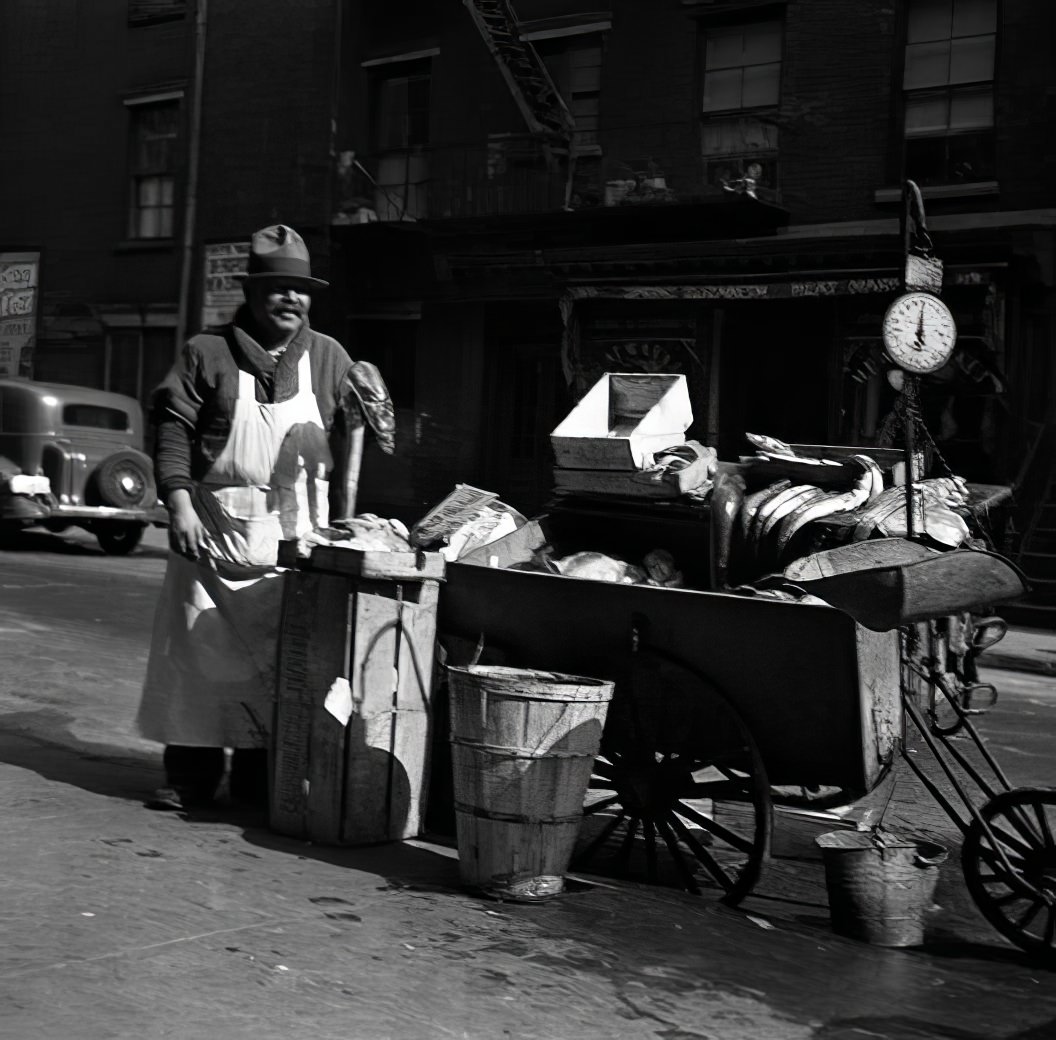 Vendor, circa 1935.