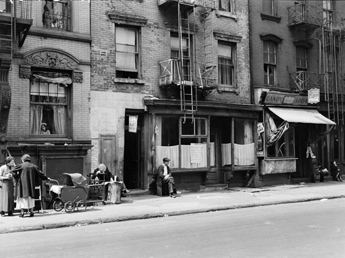 Street scene, 1935.