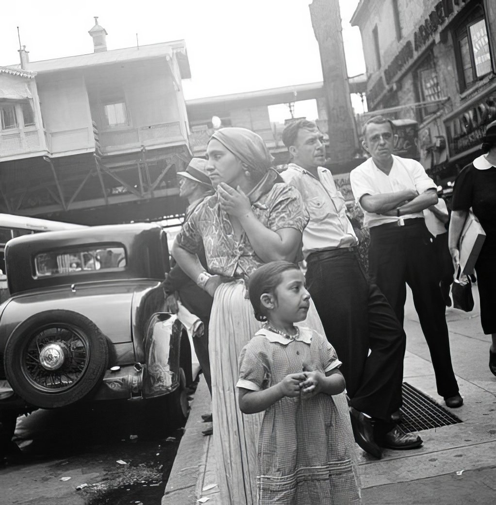 Street scene, 1940.