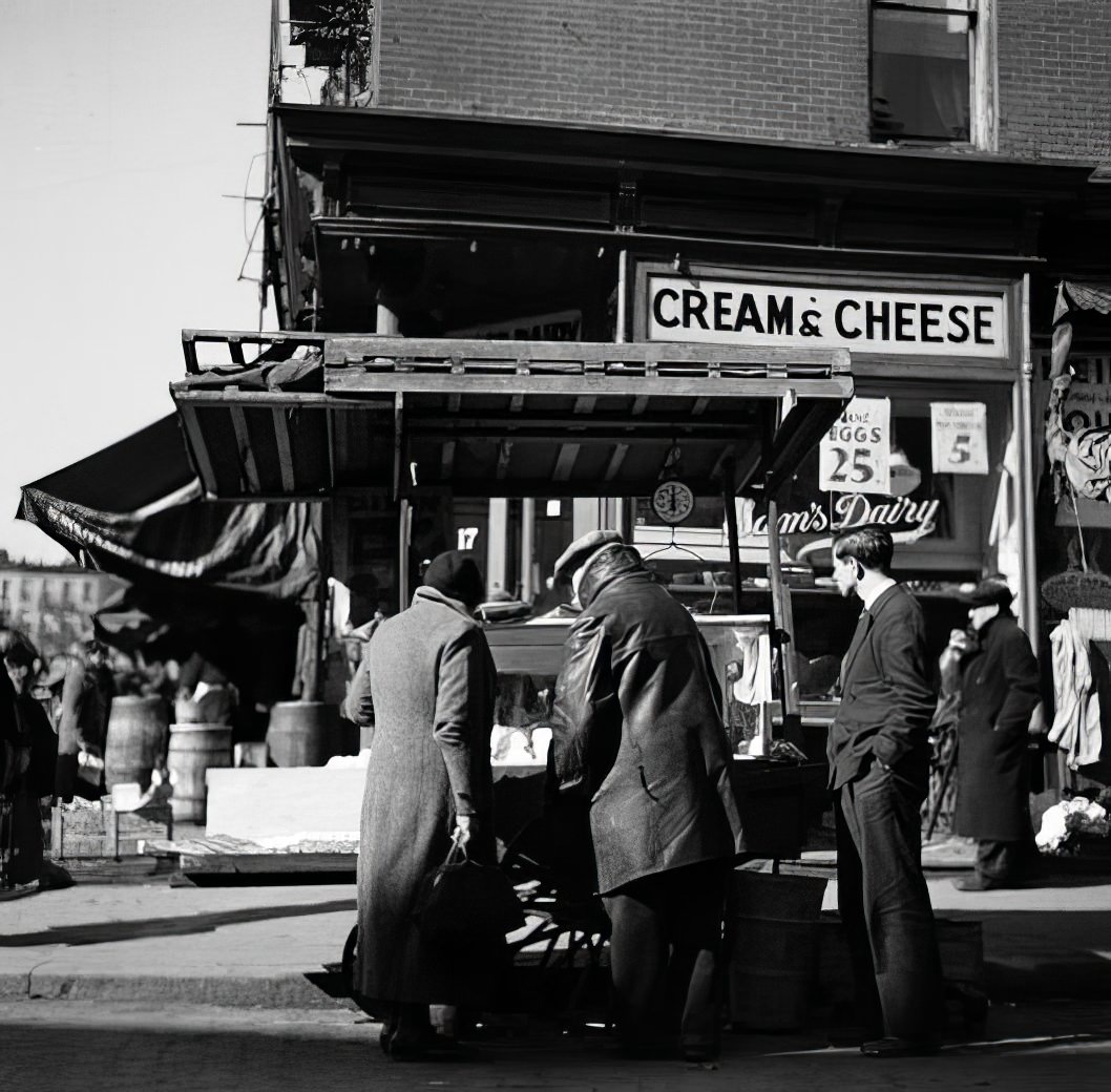 Food cart, 1937.