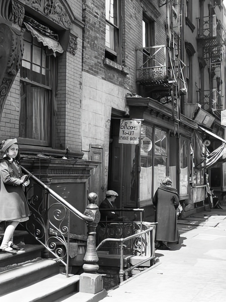 Street scene, 1936.