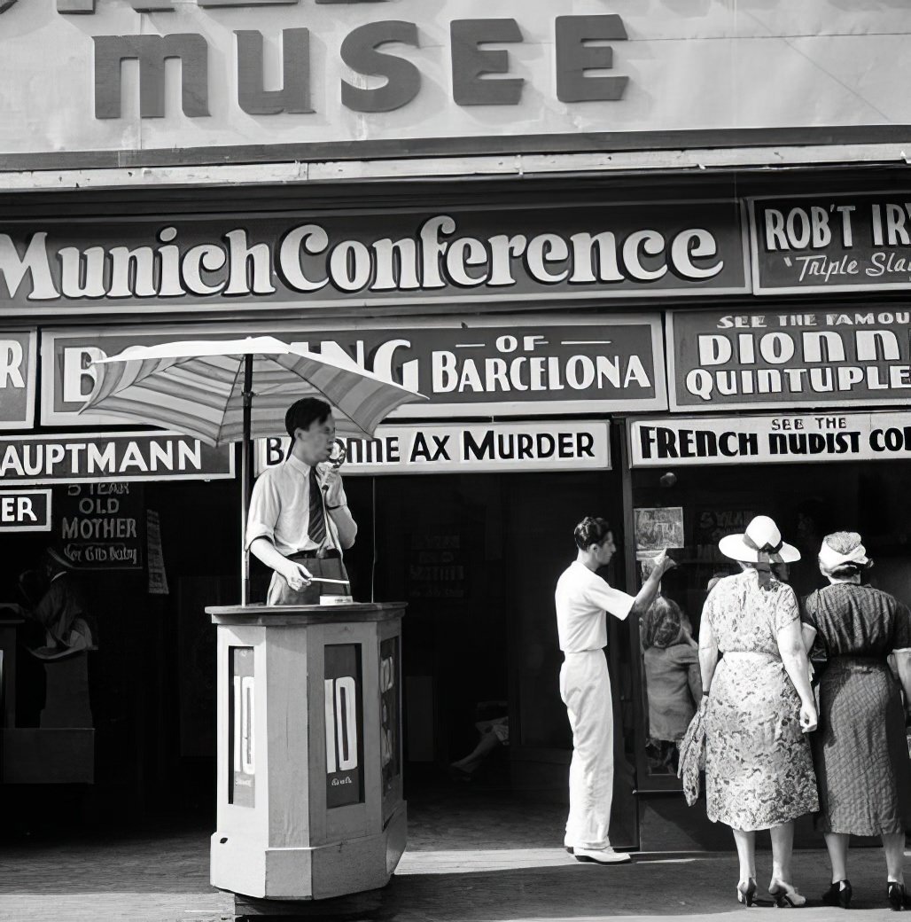 Wax museum, July 1939.