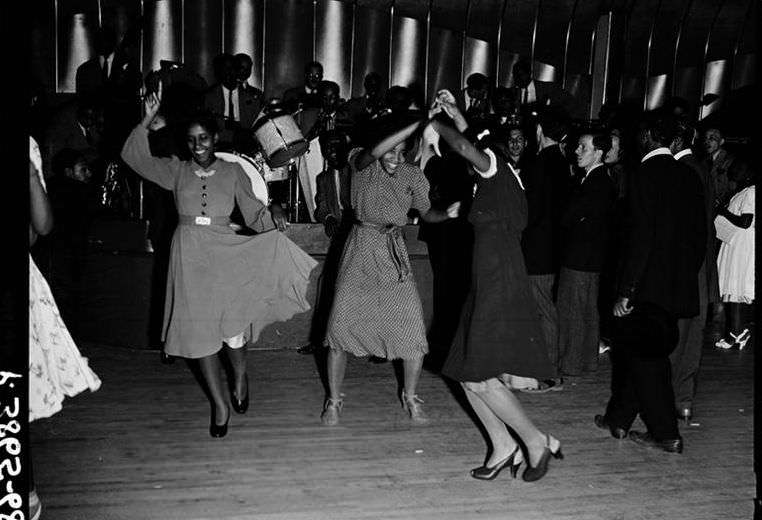 Jitterbugging in Harlem, 1939.