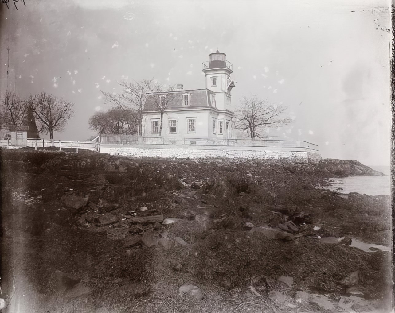 The Lighthouse on North Brother Island, 1891.