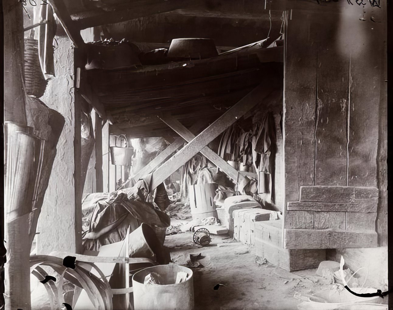 Under the West 35th Street Dump, 1891.