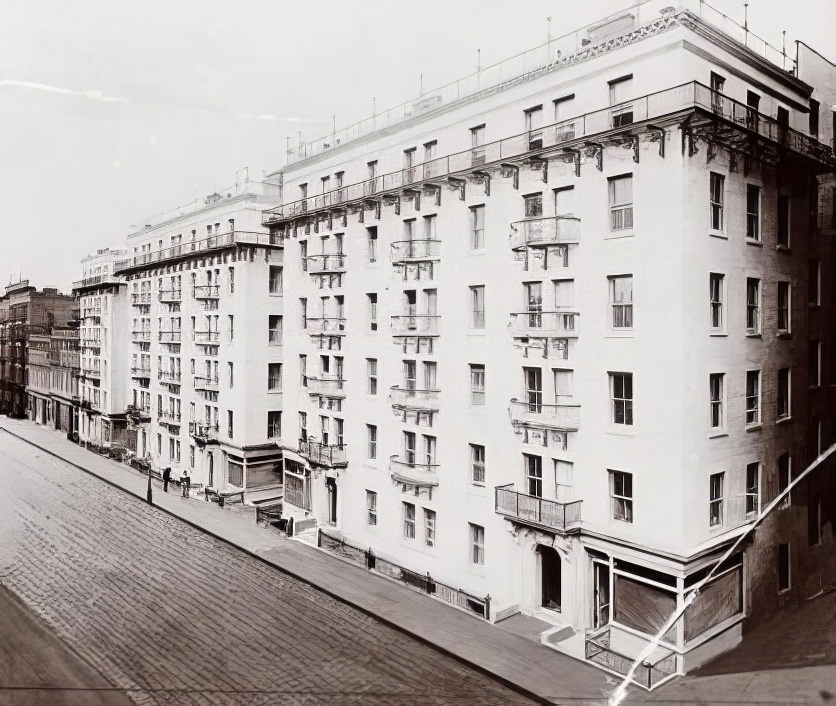 Alfred Corning Clark Buildings, circa 1900.