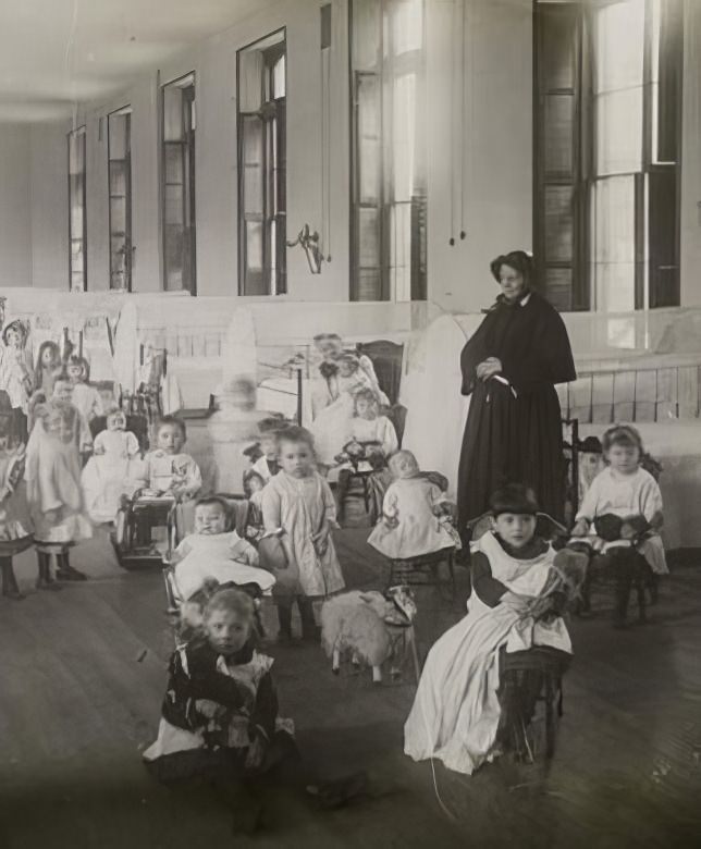 New York Foundling Asylum, 1890s.