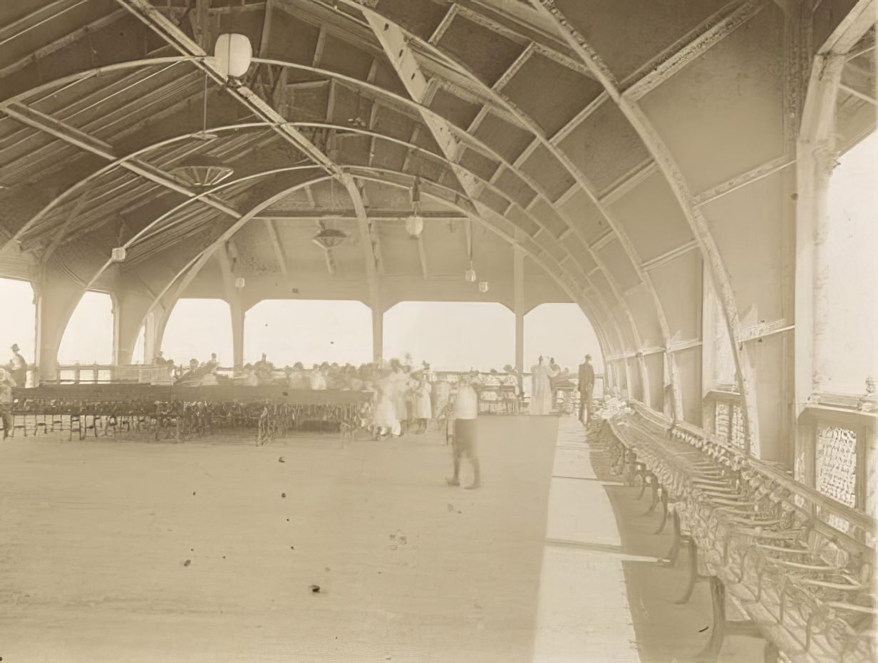 A recreation pier, 1895.