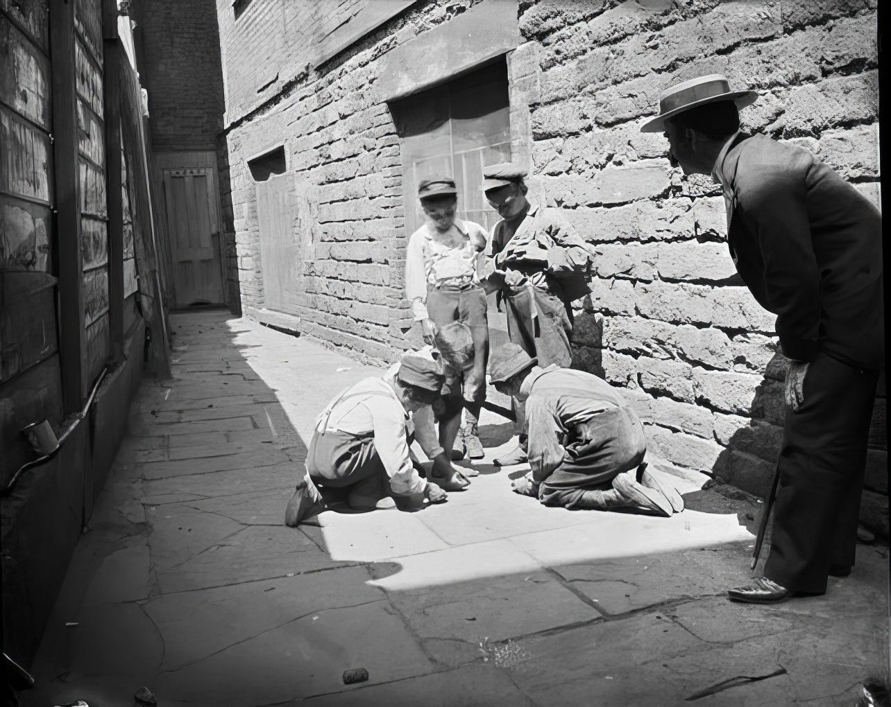 "Shooting Craps," 1894.