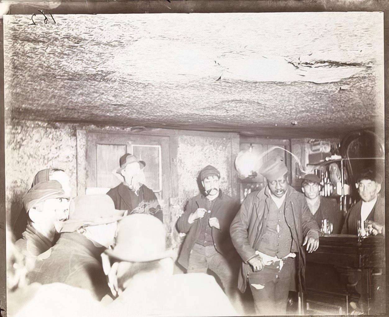 A downtown "morgue", 1890s.