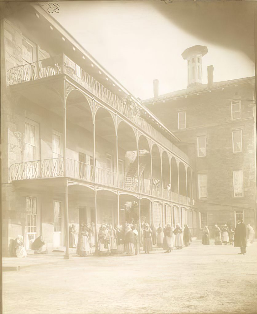 Blackwell's Island Female Almshouse, circa 1891.