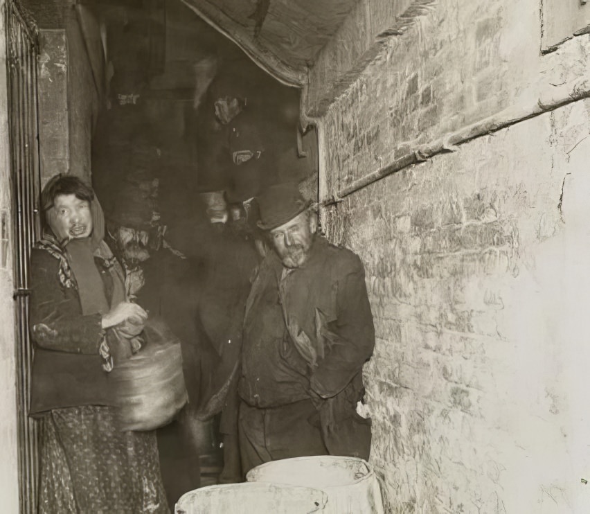 Mulberry Street Police Station, circa 1891.