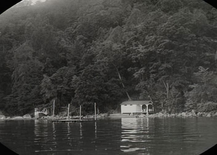 Lake view, circa 1914.