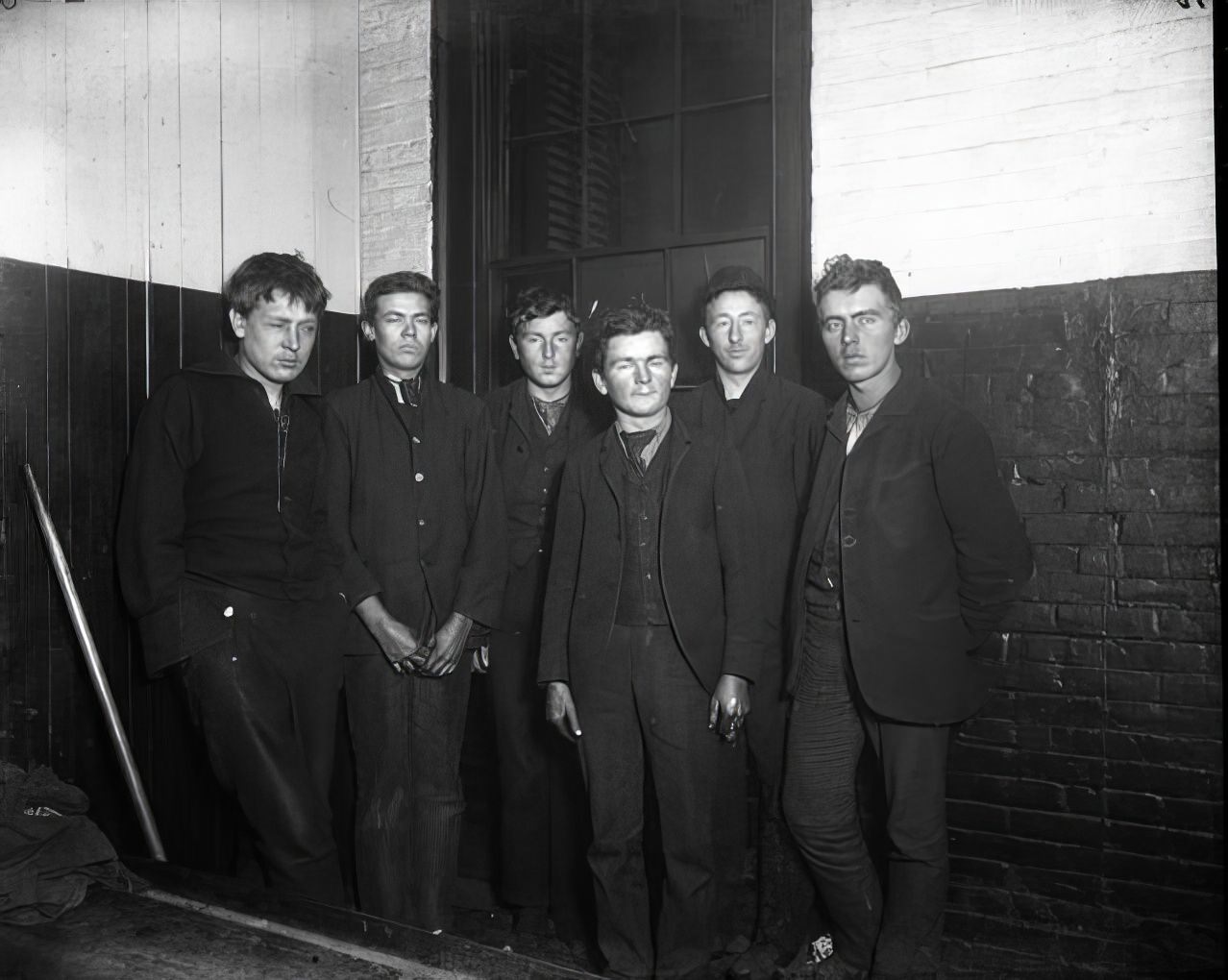 Police Station Lodging Room, Oak Street Station, circa 1891.