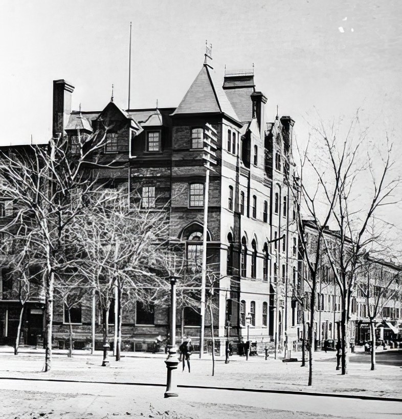 Children's Aid Society: Tompkins Square Lodging House, circa 1891.