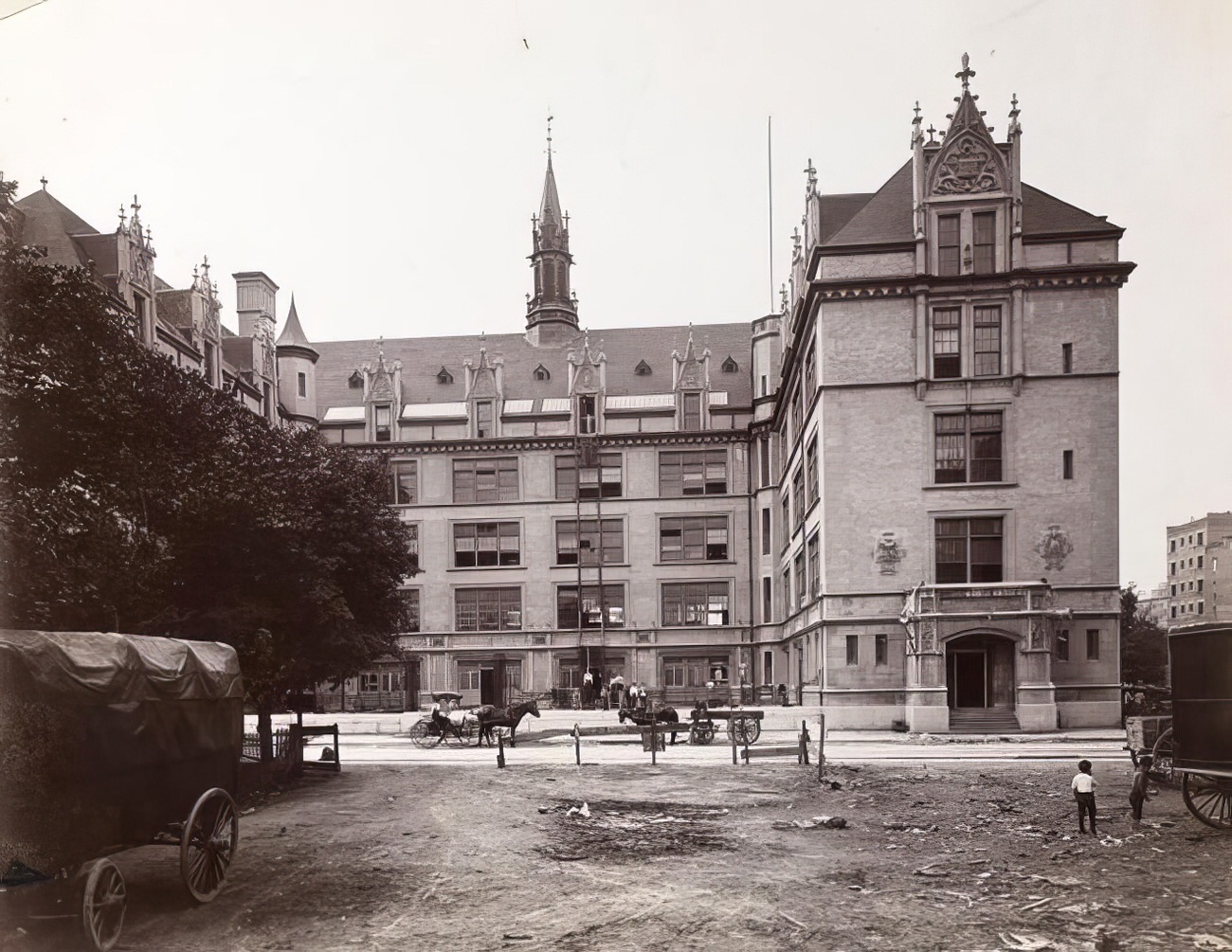 Public School No. 65, West 109th Street, circa 1895.