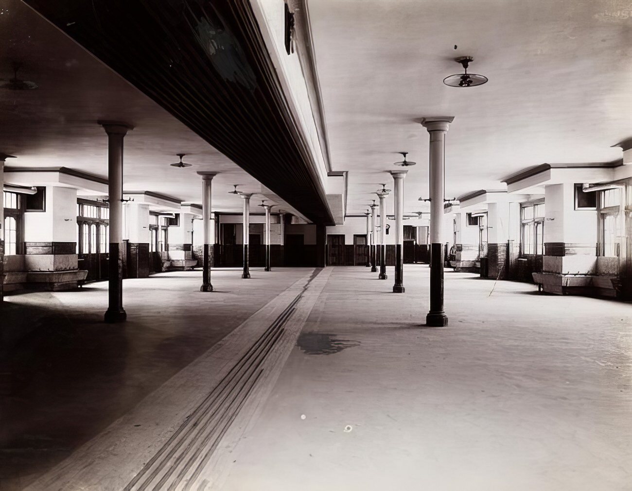 Such a Ball-room!, circa 1900.