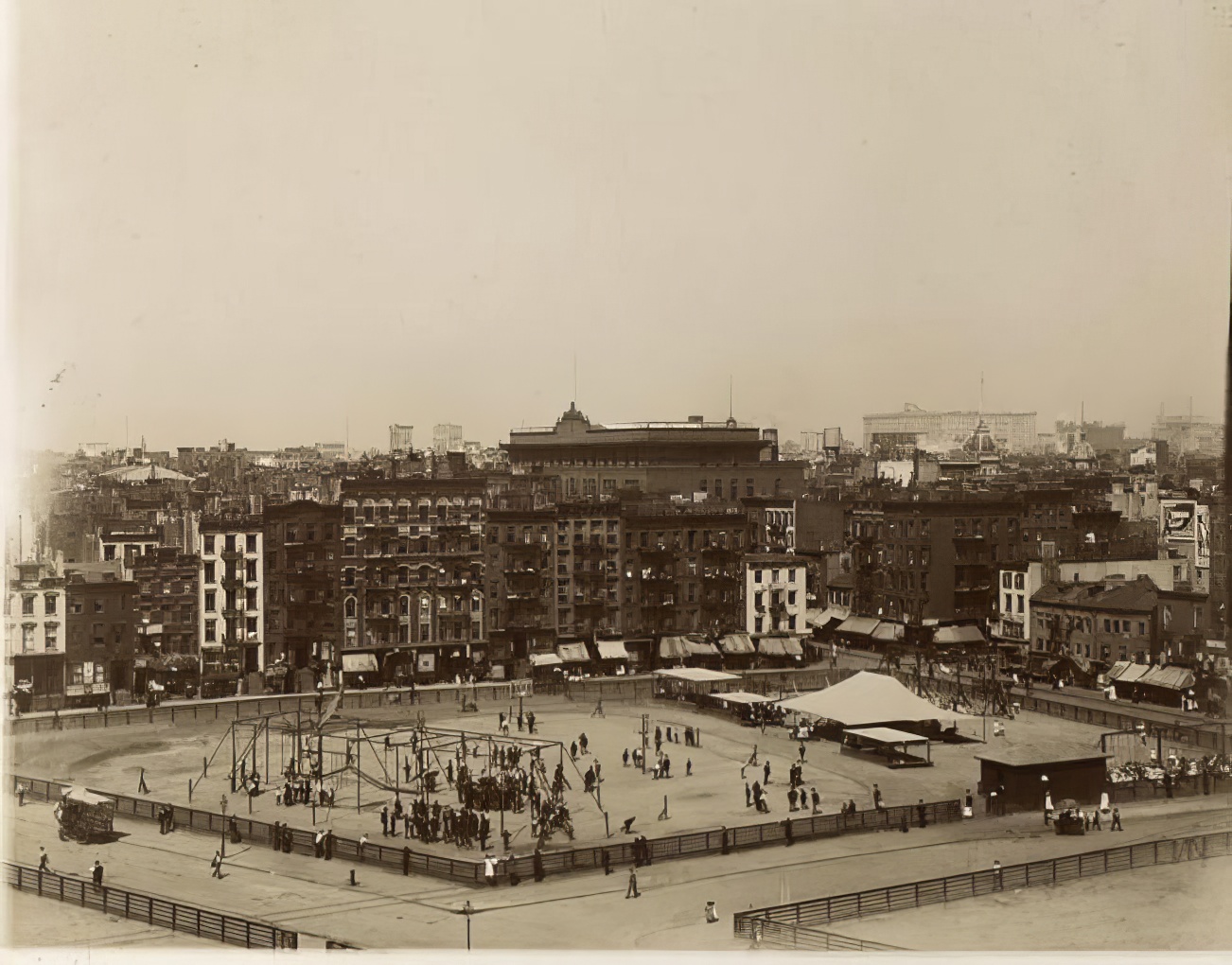 Seward Park, circa 1895.