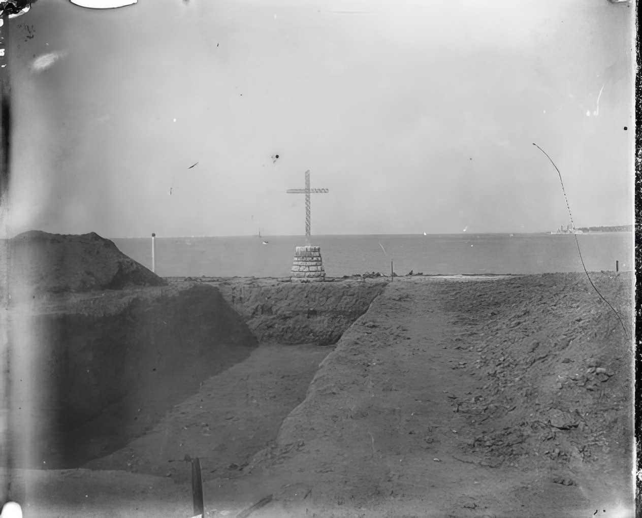 An Open Trench, Potter's Field, circa 1891.