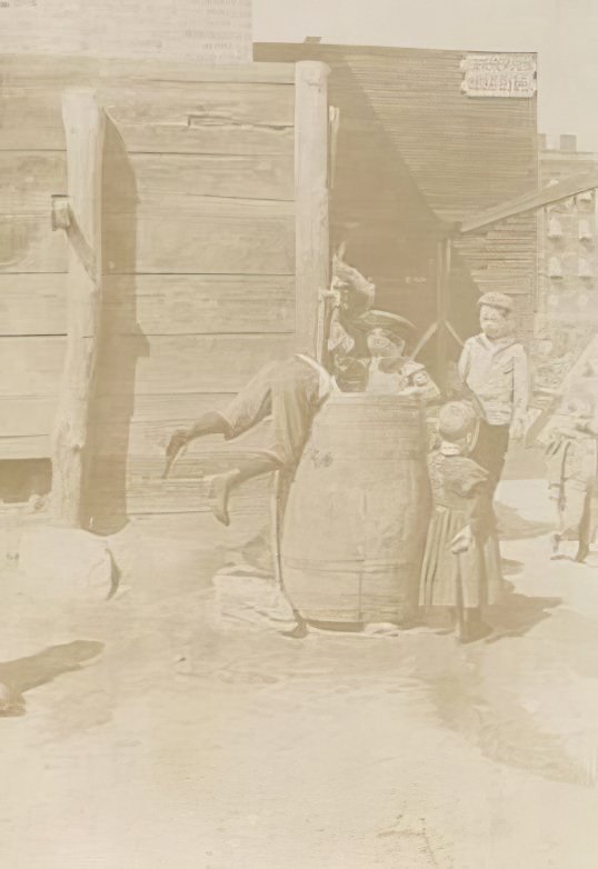 Children's Playground, circa 1895.