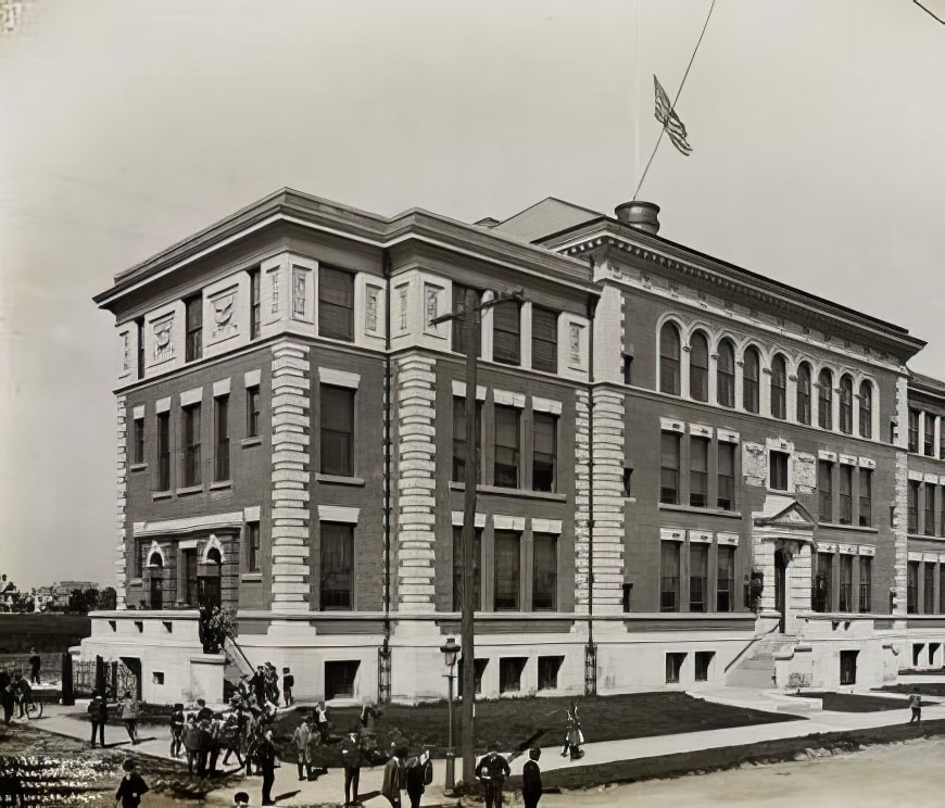 Public School 128 Brooklyn, circa 1900.