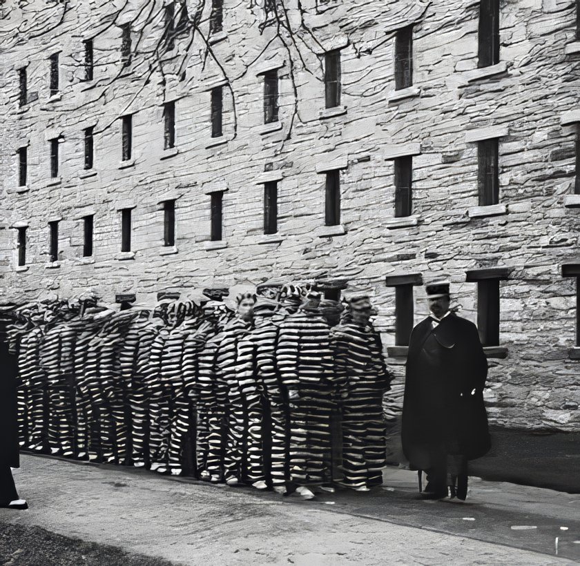 Blackwell's Island Penitentiary, circa 1891.