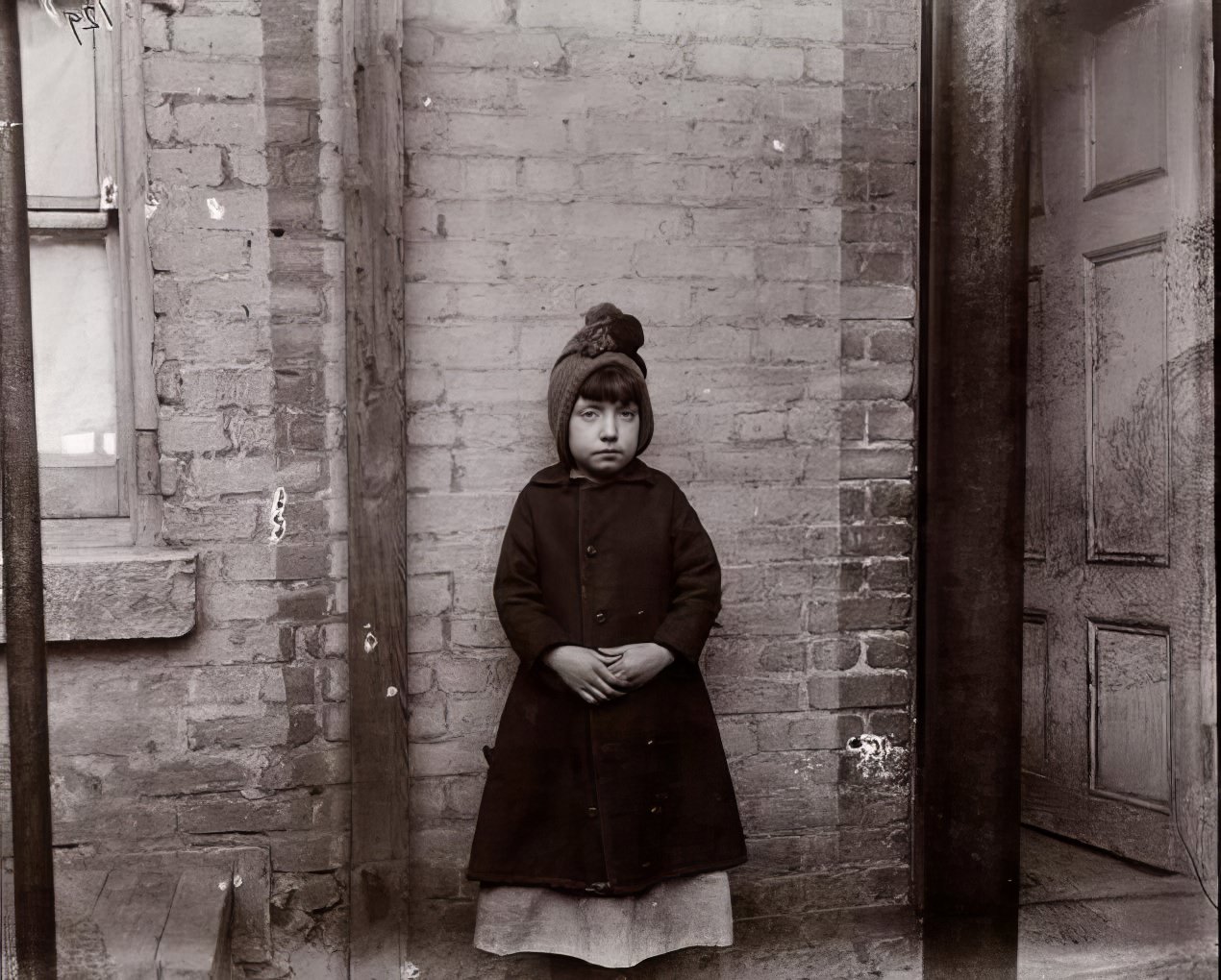 Katie, a housekeeper on West 49th Street, 1894.