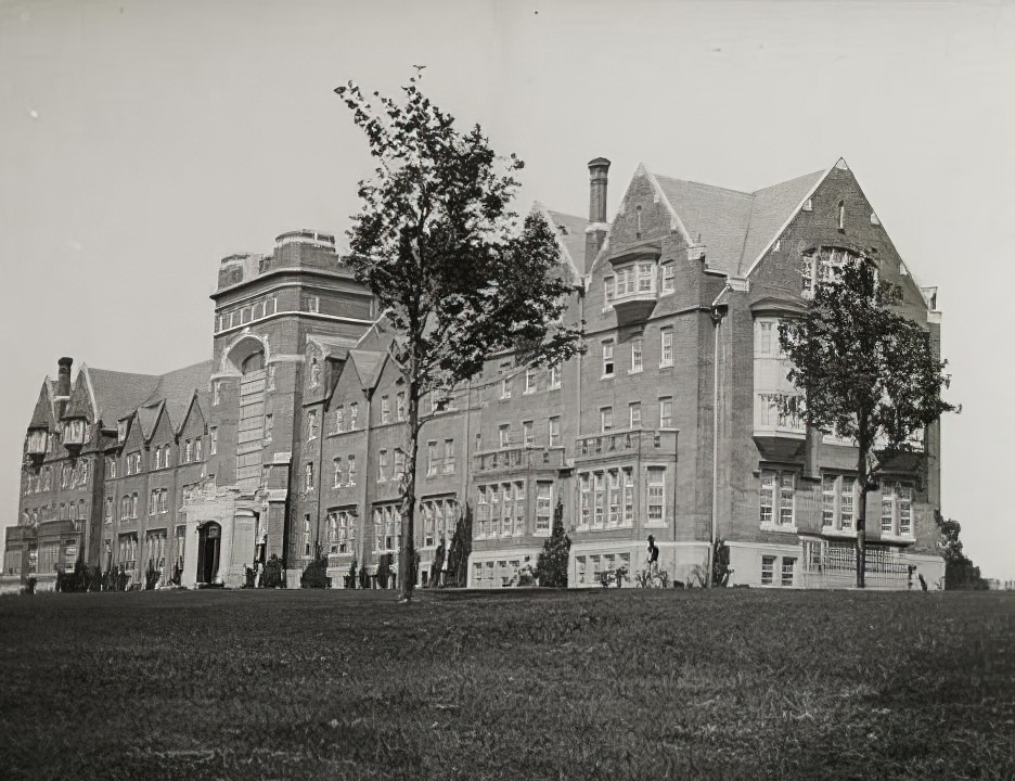 An architectural view, 1890s.