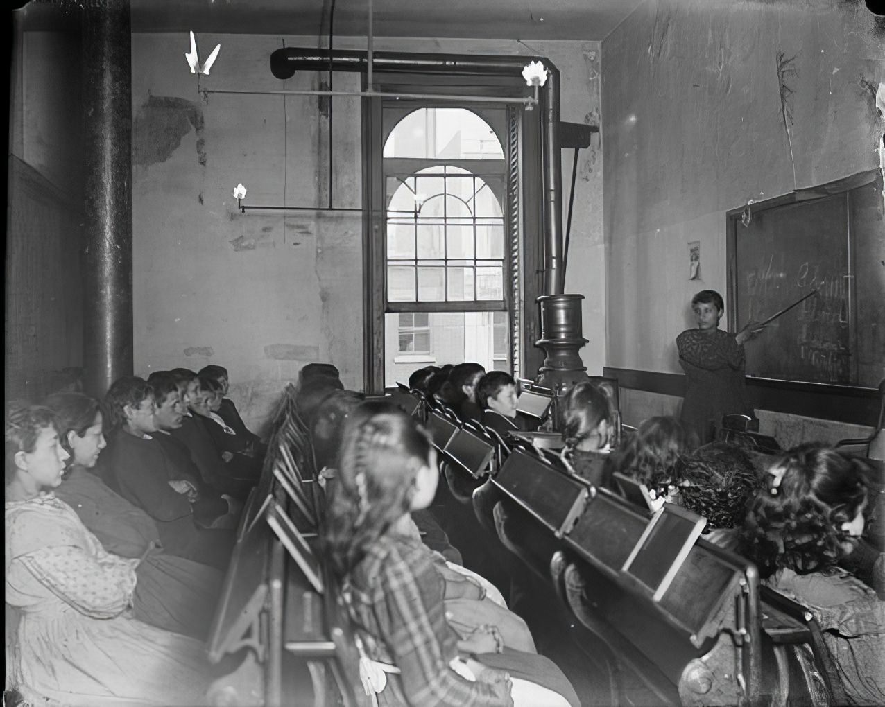 An East Side public school, 1890s.