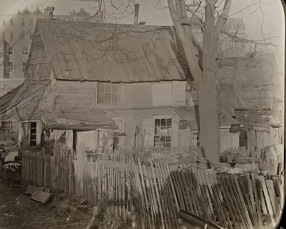 An old shanty, 1890s.