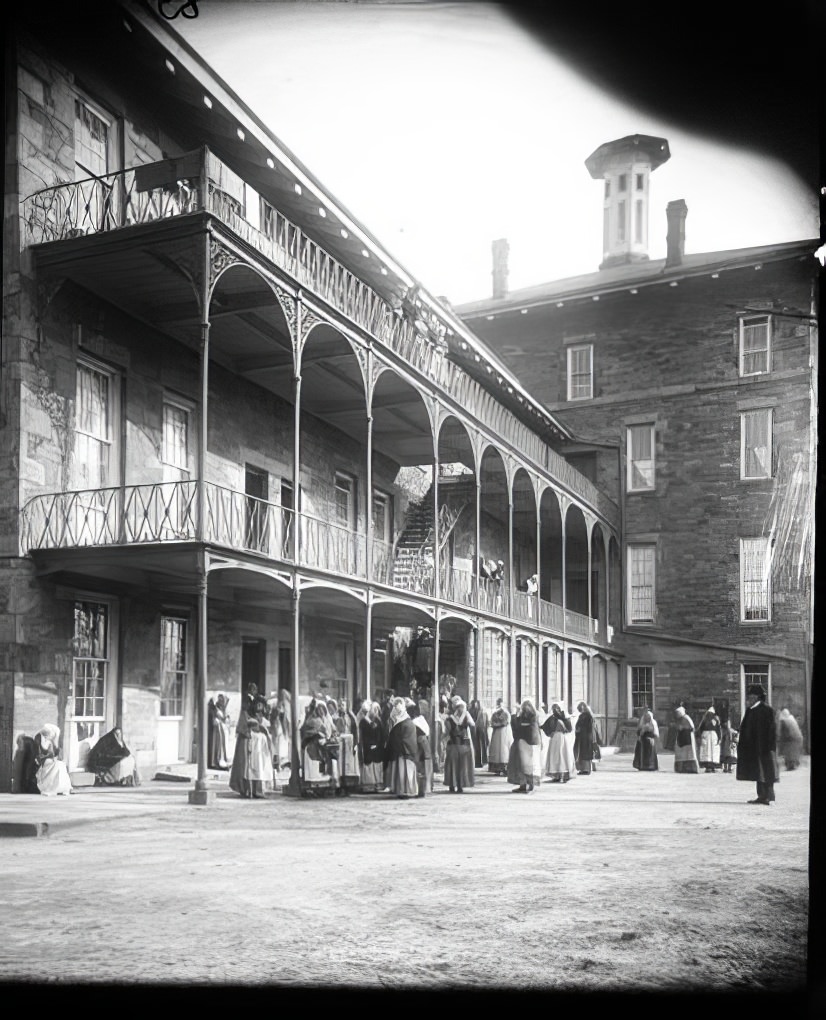 Blackwell's Island Female Almshouse, 1890s.