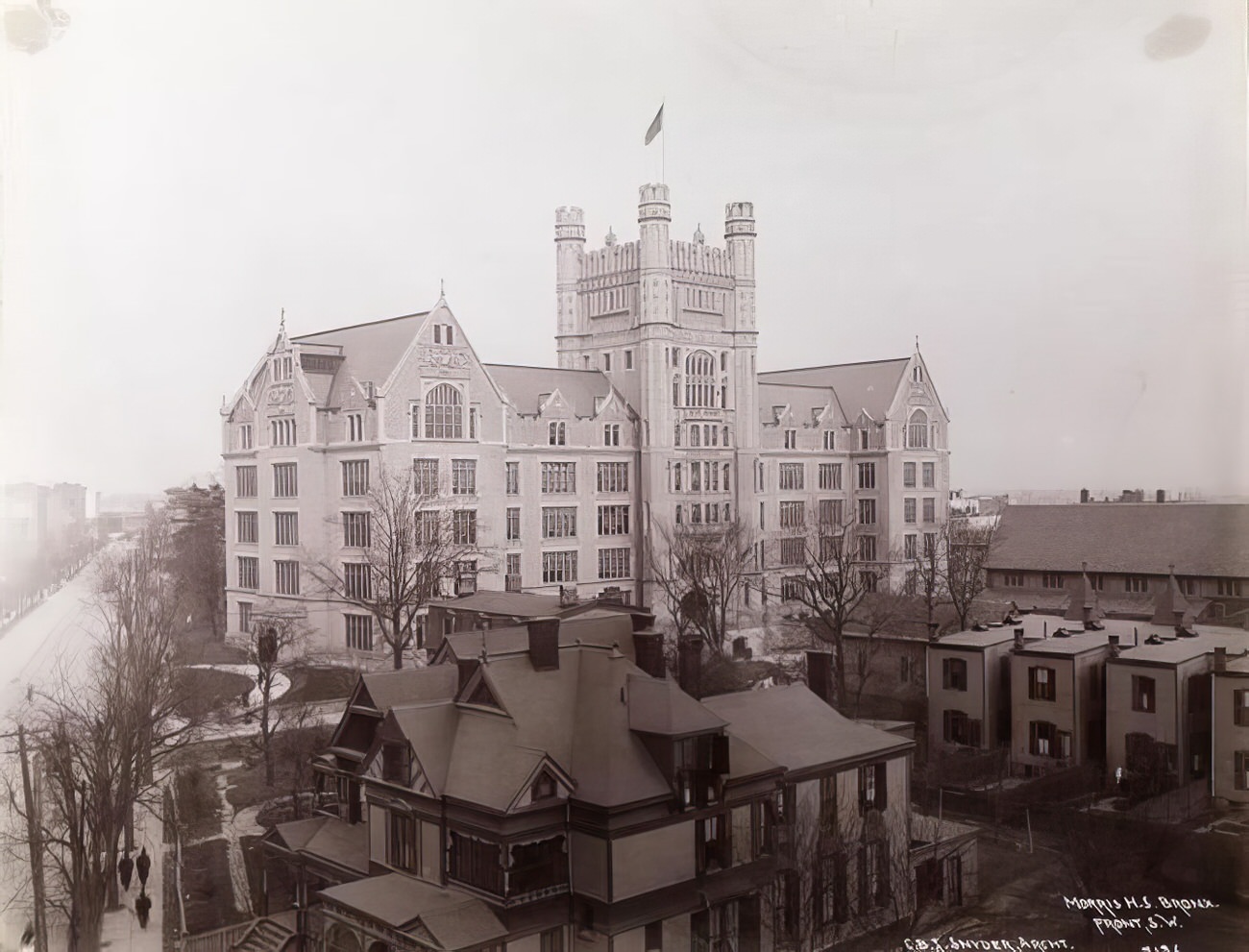 Morris High School, Bronx, 1903.