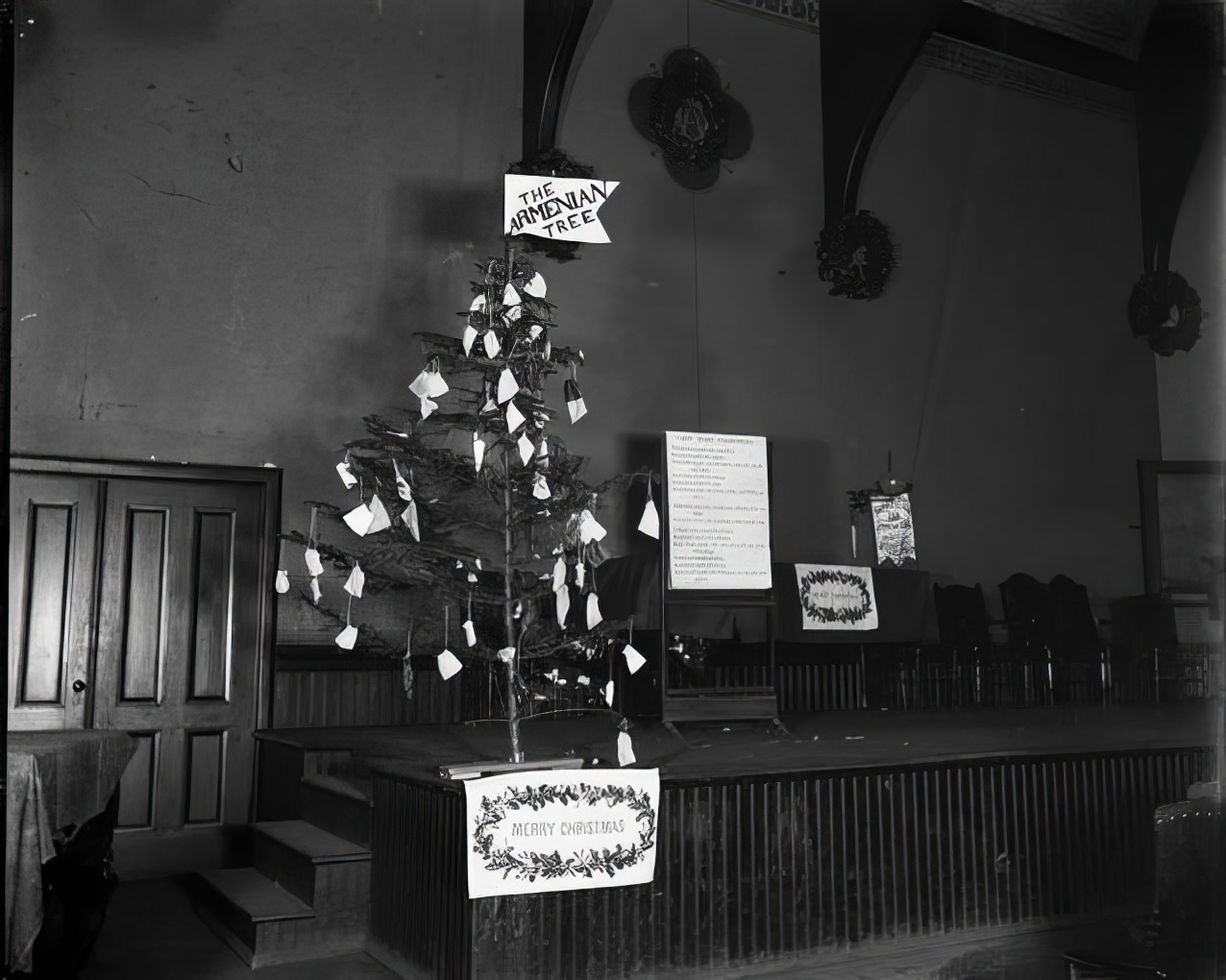 The Children's Christmas tree, 1891.