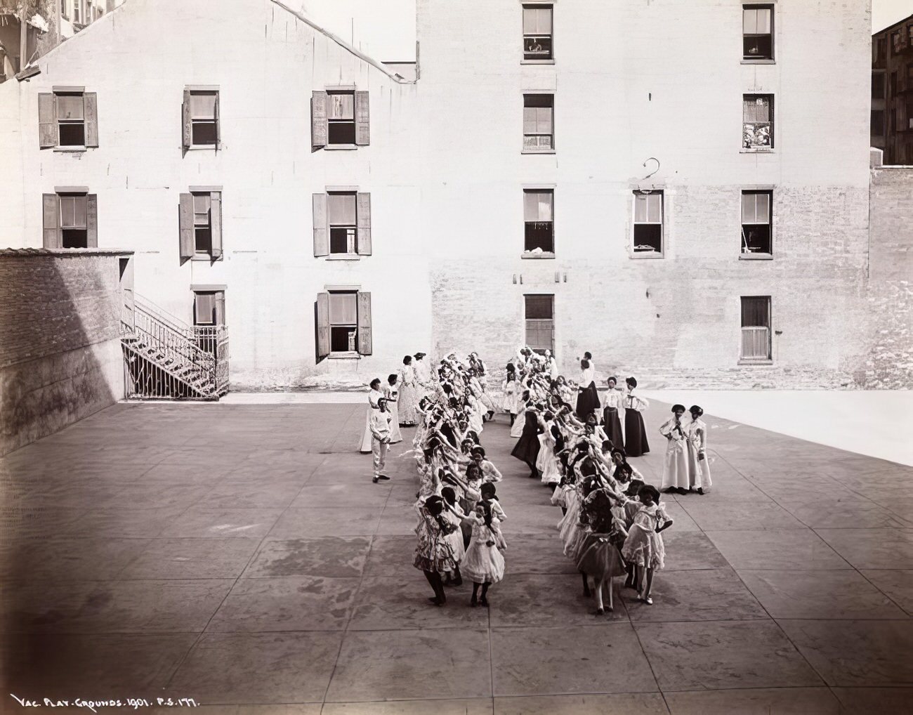 Vacation Play Grounds, Public School 177, 1901.